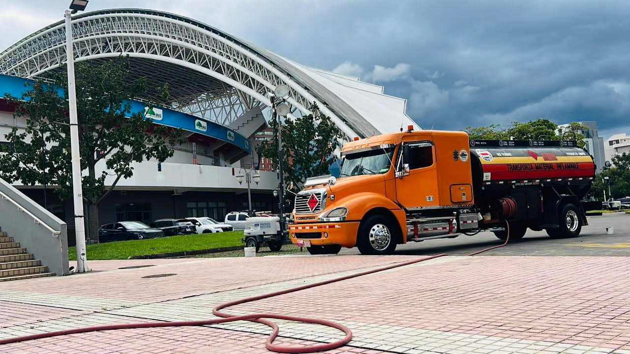 Combustible para el Estadio Nacional Costa Rica