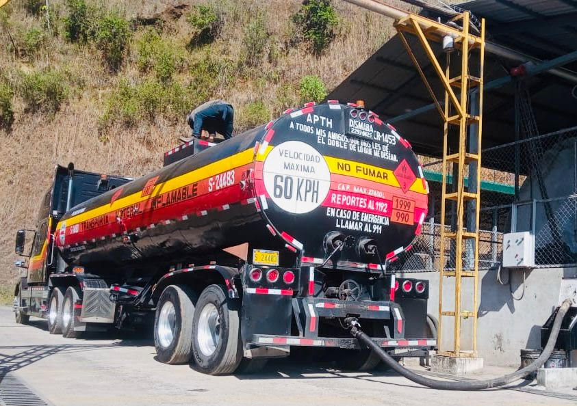 Cisterna de Diésel Costa Rica
