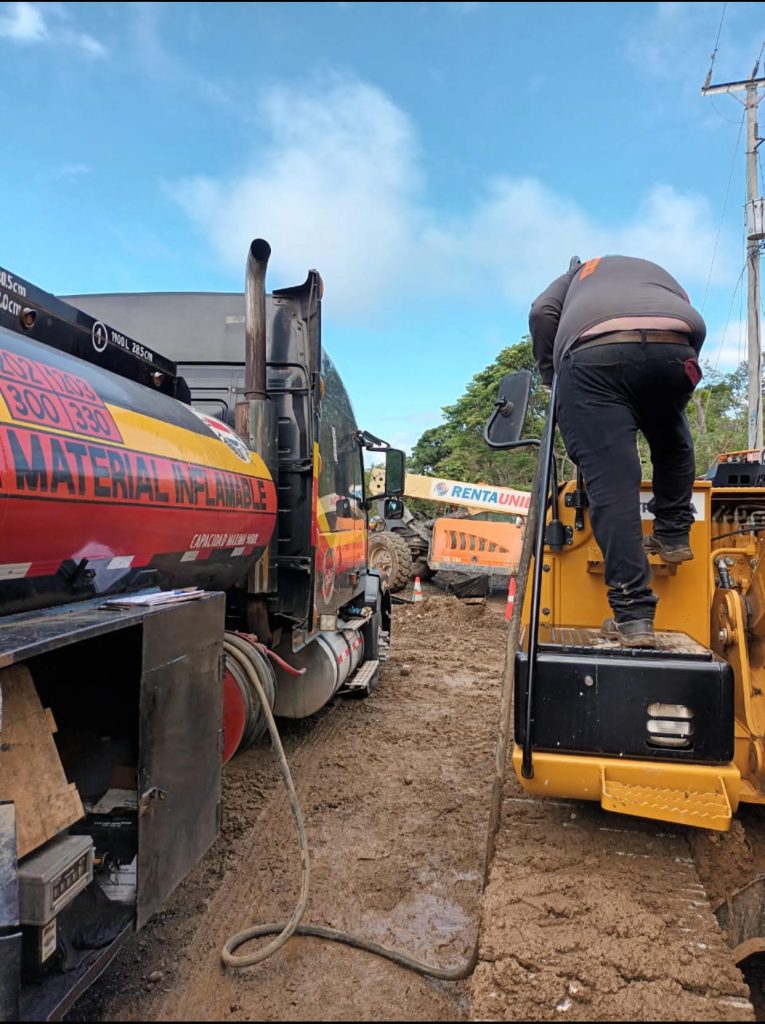 Combustible para generadores en una construcción Costa Rica